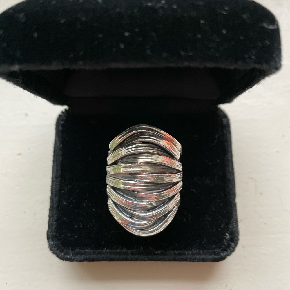 Sterling Silver Statement Ring - image 3